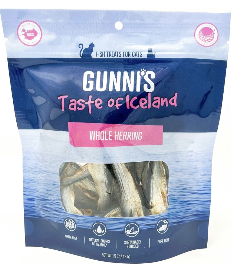 herring snack for cats